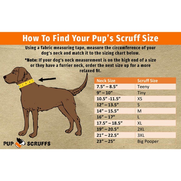 Thin Blue Line Pup Scruff, dog neck gaiter, easier than bandanas - Picture 3 of 3